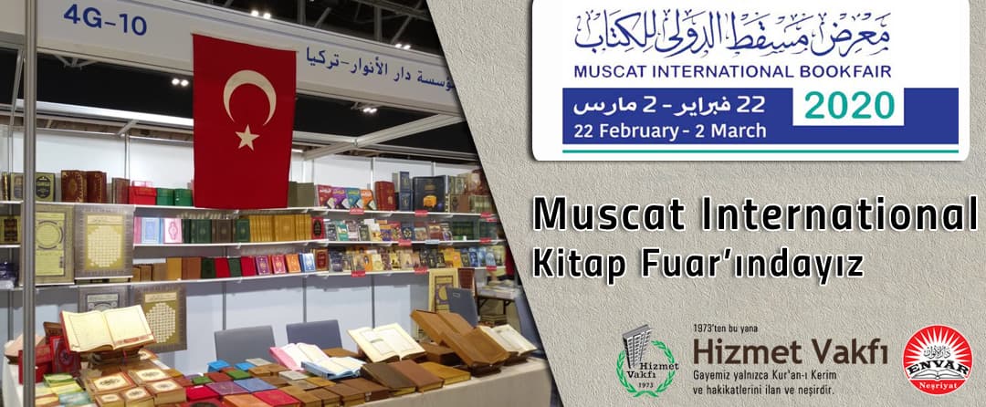 Muscat Uluslararası Kitap Fuar’ındayız