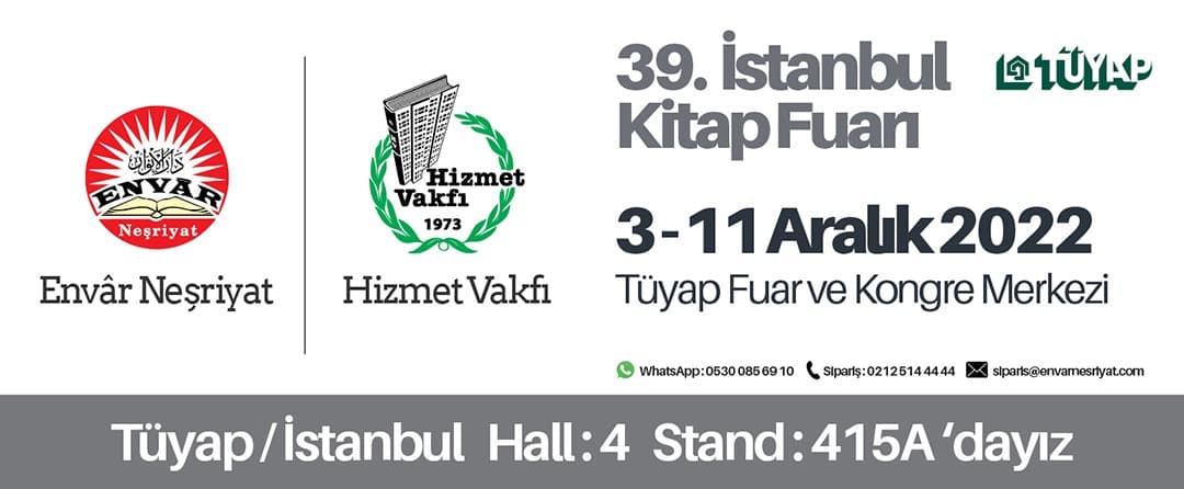 2022 Tüyap Büyükçekmece Kitap Fuar’ındayız