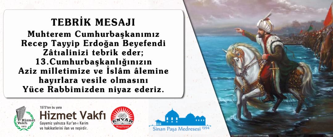 TEBRİK MESAJI