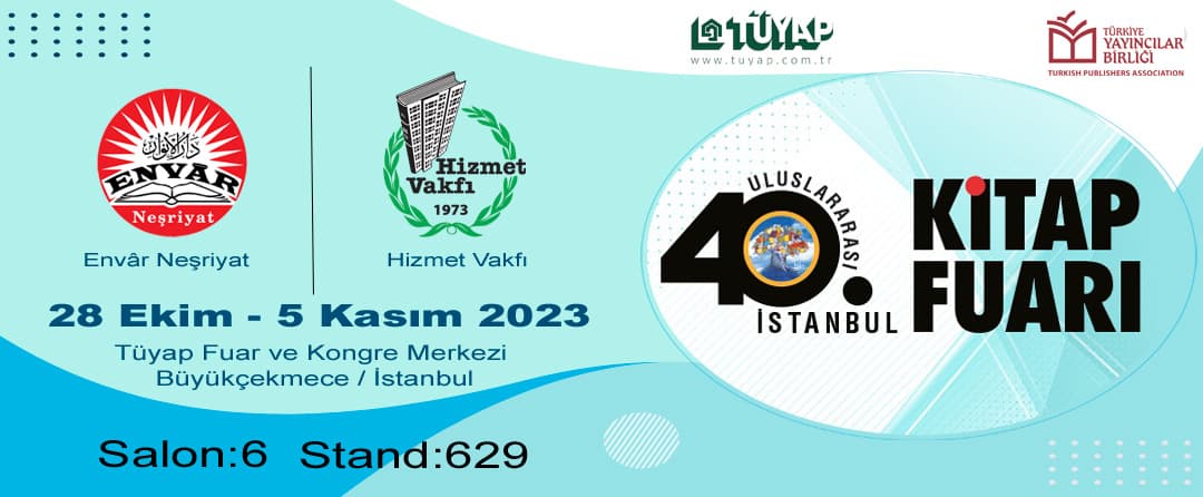 2023 Tüyap Büyükçekmece Kitap Fuar’ındayız