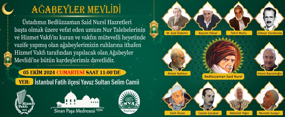 AĞABEYLER MEVLİDİ 2024