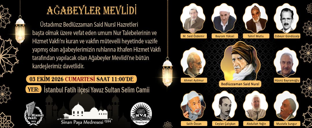 AĞABEYLER MEVLİDİ 2026